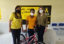 STTP inicia entrega de bicicletas da premiação do concurso de redação do Maio Amarelo