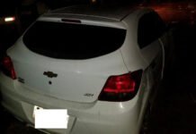 Polícia Militar apreende carro após perseguição em João Pessoa-PB