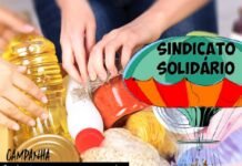 Bancários seguem com a campanha contra a fome