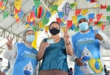 São aplicadas segundas doses em Campina Grande-PB nesta terça-feira