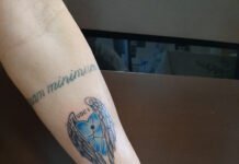 Paciente faz tatuagem homenagiando os profissionais do Hospital de Trauma de João Pessoa-PB