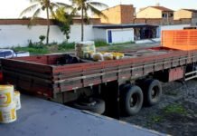 Sefaz-PB apreende seis toneladas de queijo sem nota fiscal na BR-104