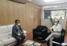 Waldeny Santana se reúne com reitor da Universidade Federal de Campina Grande