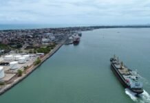 Porto de Cabedelo-PB apresenta aumento de movimentação de cargas em 2021