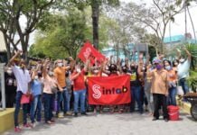 Servidores da saúde de Campina realizam mais um dia de mobilização para cobrar cumprimento dos direitos negados pela gestão