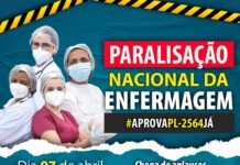 Presidente do Sintab convoca profissionais de enfermagem para paralisação nesta quinta