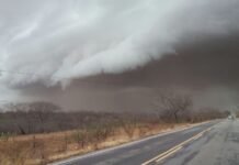 Aesa alerta para possibilidade de chuva na Paraíba