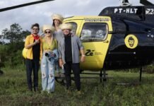 Zé Delivery surpreende dupla que perdeu ônibus no feriado com viagem de helicóptero para curtir o São João em Campina Grande