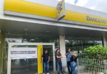 Agência do Banco do Brasil em Campina Grande é fechada por falta de condições de trabalho