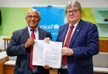 João Azevêdo firma parceria com Unicef e uni esforços para garantir direito das crianças e adolescentes do Nordeste