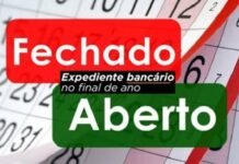 Funcionamento dos bancos no final do ano