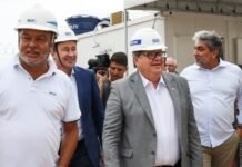 João Azevêdo visita obras de construção de Centro de Distribuição da Bartofil em Campina Grande e destaca investimentos para atração de novas empresas