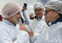 João Azevêdo inauguração de fábrica de medicamentos para atender pacientes hemofílicos com presença de Lula