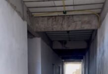 André Ribeiro mostra o estado interno de abandono do Hospital da Criança