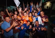 Dr. Jhony Bezerra (PSB) destaca propostas para geração de emprego e renda e diálogo com empresários e participa de grande caminhada na Catingueira