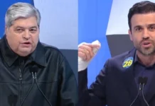 Marçal compara Datena a “orangotango” em debate da RedeTV