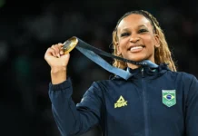 Brasileiro de ginástica aproxima Rebeca de atletas do infantil; evento começa hoje (17) em JP