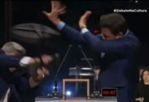 Emissora de TV decide parafusar cadeiras no chão para novo debate em São Paulo