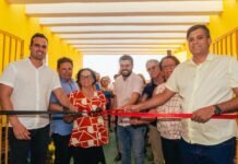 Governador em exercício inaugura escola integral em Boqueirão e creche em Cabaceiras