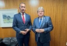 João Azevêdo vai novamente a Brasília e recebe garantia de ministro para os recursos da operação carro-pipa