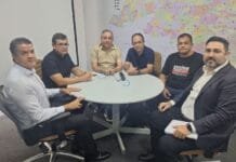 Sindicatos de Campina Grande e da Paraíba se reúnem com o Gerente Regional do Bradesco