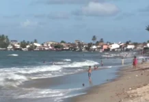 Baía da Traição/PB decreta estado de calamidade pública por problemas causados pelo avanço do mar