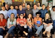 Saulo Germano reúne vereadores antes da abertura dos trabalhos na Câmara de Campina Grande