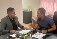 Vereador Frank Alves se encontra com Fábio Ramalho e discutem demandas para Campina Grande