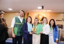 Iniciativa de Fabiana Gomes: CMCG concede medalha de Honra ao Mérito Municipal ao CME
