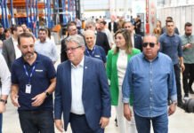 João Azevêdo participa de inauguração do Centro de Distribuição da Bartofil em Campina Grande e destaca capacidade de atração de investimentos da Paraíba