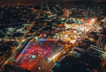 Quarta noite do Parque do Povo lota área de show com apresentação de Xand Avião e outras bandas de forró