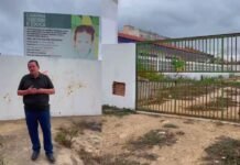 Com obra de creche parada, prefeitura apaga datas de placa, denuncia vereador