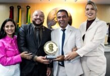 Câmara concede Medalha de Honra ao Mérito ao Pr. Luciano Breno em celebração aos 20 anos do “Cantinho da Benção”