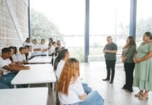 Vereador Pimentel Filho visita escolas em Galante ao lado de representante da 3ª Regional de Ensino