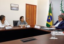 João Azevêdo recebe ministra Márcia Lopes e apresenta ações desenvolvidas na Paraíba para as mulheres