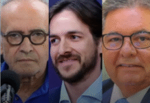 Nova pesquisa mostra Cícero com 22,9%, Pedro Cunha Lima com 11,8% e Adriano Galdino com 8,6% na disputa pelo Governo em 2026