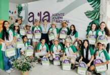 Governo segue entrega de kits do Agente Jovem Ambiental; mais de 600 alunos de 18 municípios já receberam material