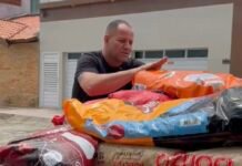 Vereador Sargento Wellington transforma presente de casamento em solidariedade para animais de Campina Grande