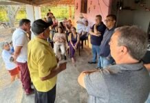 Pimentel Filho celebra conquista de água encanada no Assentamento Antônio Eufrazino