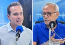 ELEIÇÕES 2026: enquete Arapuan Patos aponta Lucas com 43,9% e Cícero com 31,7% na disputa ao Governo da Paraíba