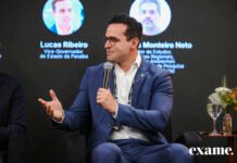 Vice-governador Lucas Ribeiro apresenta potencial da Paraíba no Fórum Exame Nordeste, em São Paulo