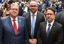 João Azevêdo prestigia posse do novo procurador-geral de Justiça e destaca relação harmoniosa com as instituições