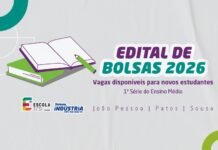 Escola SESI: publicado edital para oferta de bolsas de estudo na Paraíba em 2026