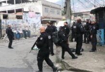 Operação no Rio contra facções criminosas registra 64 mortes