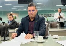 Márcio Guedes cobra manutenção e drenagem na Rua Santo Antônio, no Pedregal