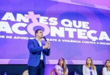 Lucas Ribeiro reforça compromisso no enfrentamento da violência contra a mulher durante lançamento de parceria do programa Antes que Aconteça