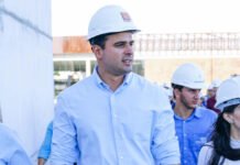 Lucas Ribeiro inspeciona obras da última etapa do Centro de Convenções de Campina Grande