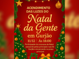 Turma do robozão ilumina Gurjão no acendimento oficial do Natal da Gente nesta quinta-feira (11)