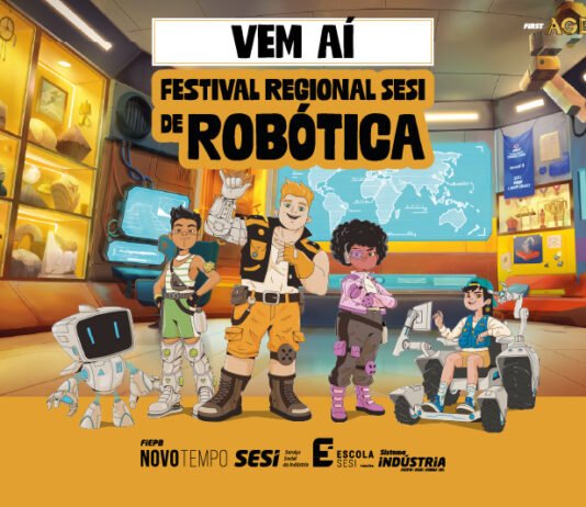 Com inscrições abertas, Campina Grande recebe pela primeira vez o Festival Regional SESI de Robótica