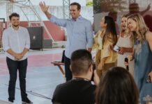 Lucas Ribeiro visita artesãos alojados na capital pelo Governo da Paraíba durante o Salão do Artesanato